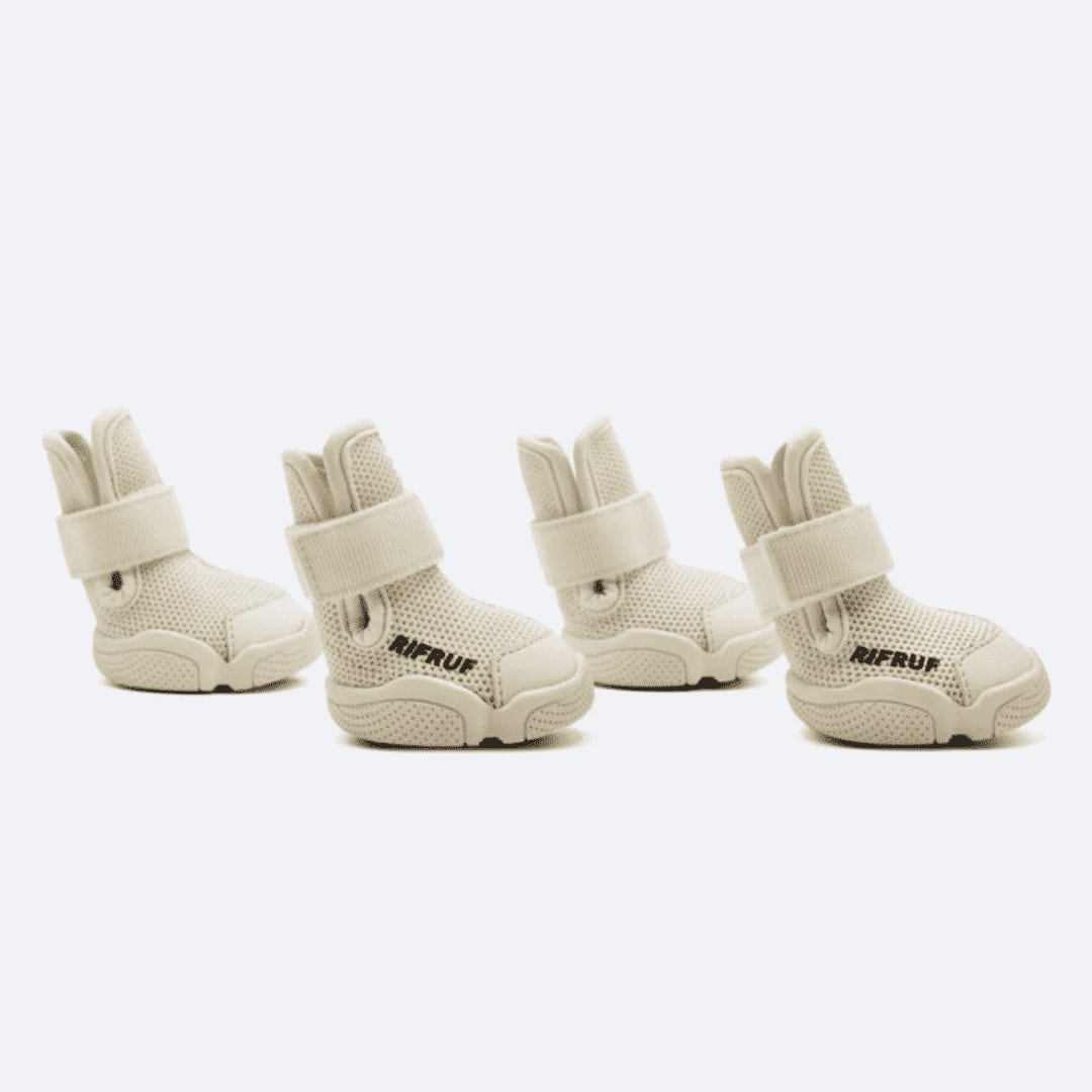 RIFRUF CAESER1 犬靴 小型犬 ベージュ 再入荷!犬用スニーカーブランド【RIFRUF(リフラフ)】シーザー