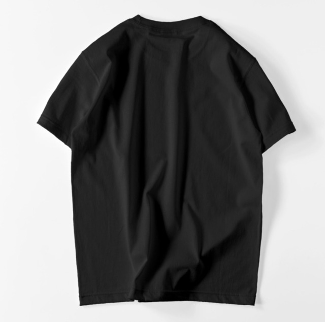 TROIS　BONHEUR　「トリコロール　Tシャツ」　BLACK