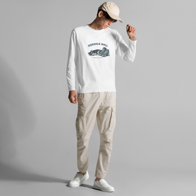 Sidewalk Roll Long Sleeve Tee S0075