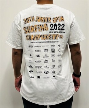 第30回ジュニアオープンサーフィン選手権大会（2022） 記念Tシャツ