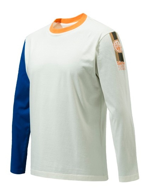 ベレッタ ヴィクトリーコーポレート長袖シャツ（ホワイト）/Beretta Victory Corporate T-Shirt Long Sleeves - White
