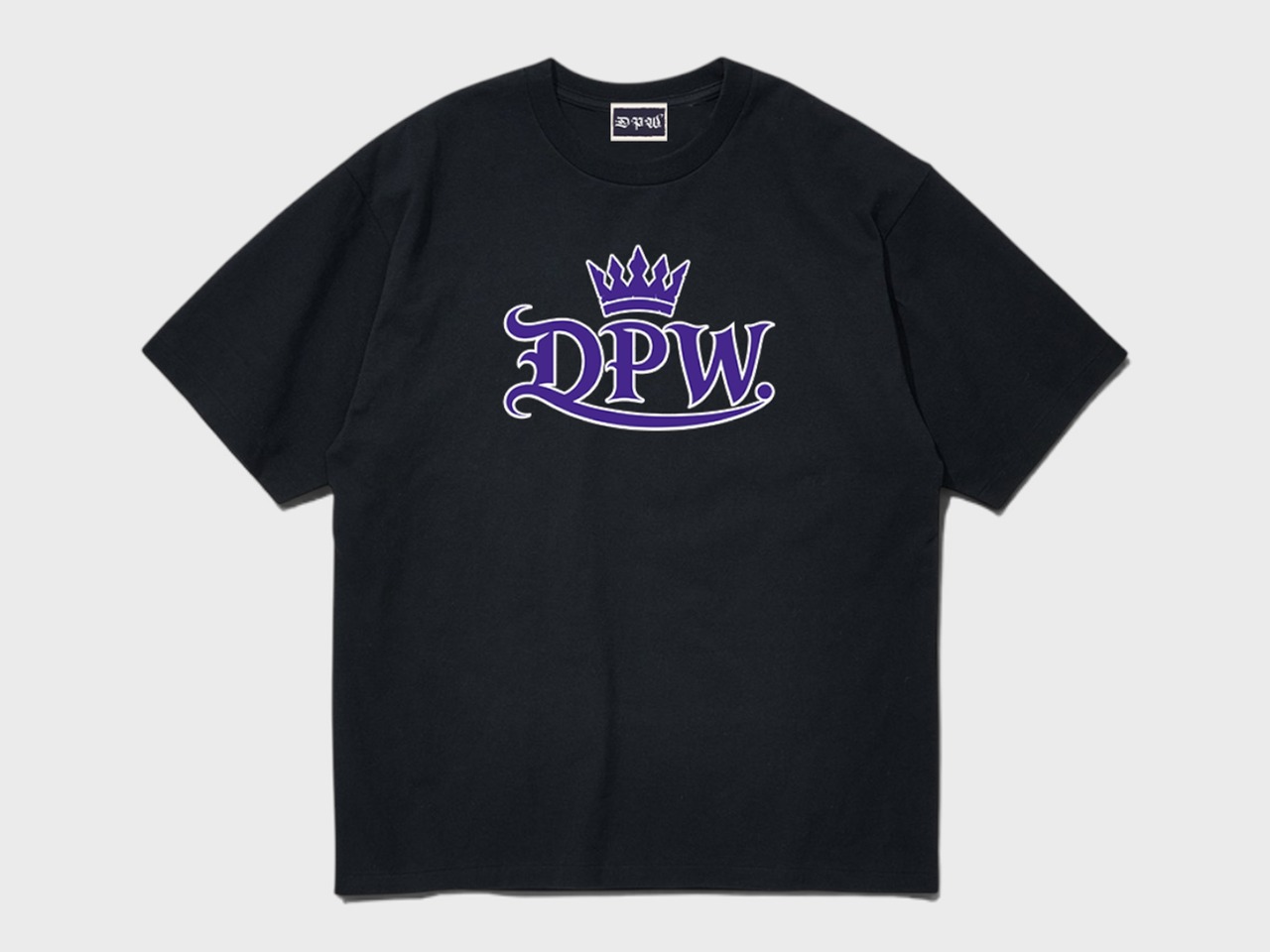 CROWN　 S/S Tee / BLACK　日本製