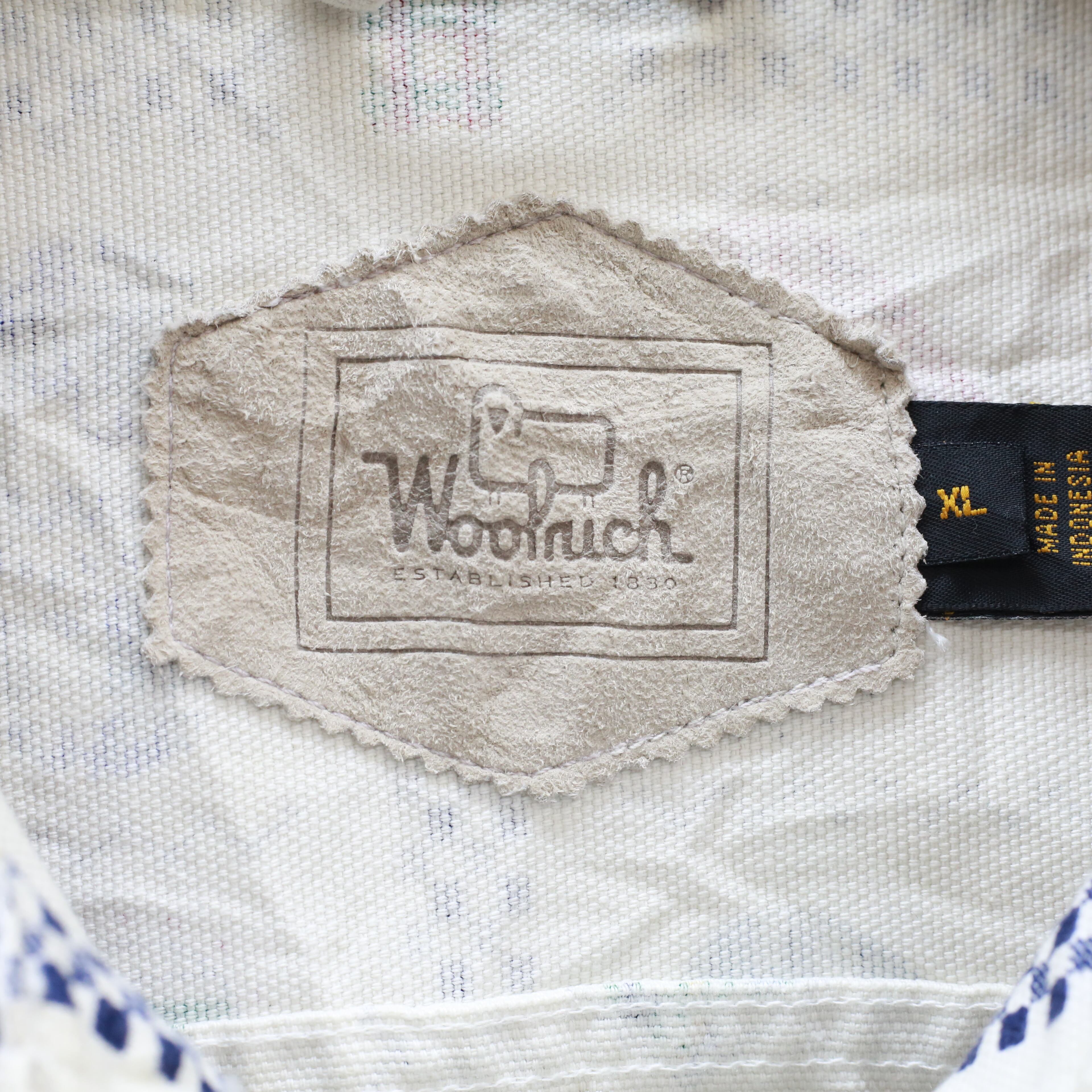 WOOLRICH ウールリッチ 90年代 インドネシア製 ジャケット 総柄 ハート 