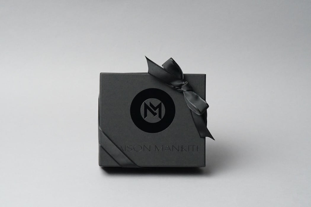 MAISON MANIKTI ブラックレザーケース MAISON MANKITI ／ メゾン マンキチ