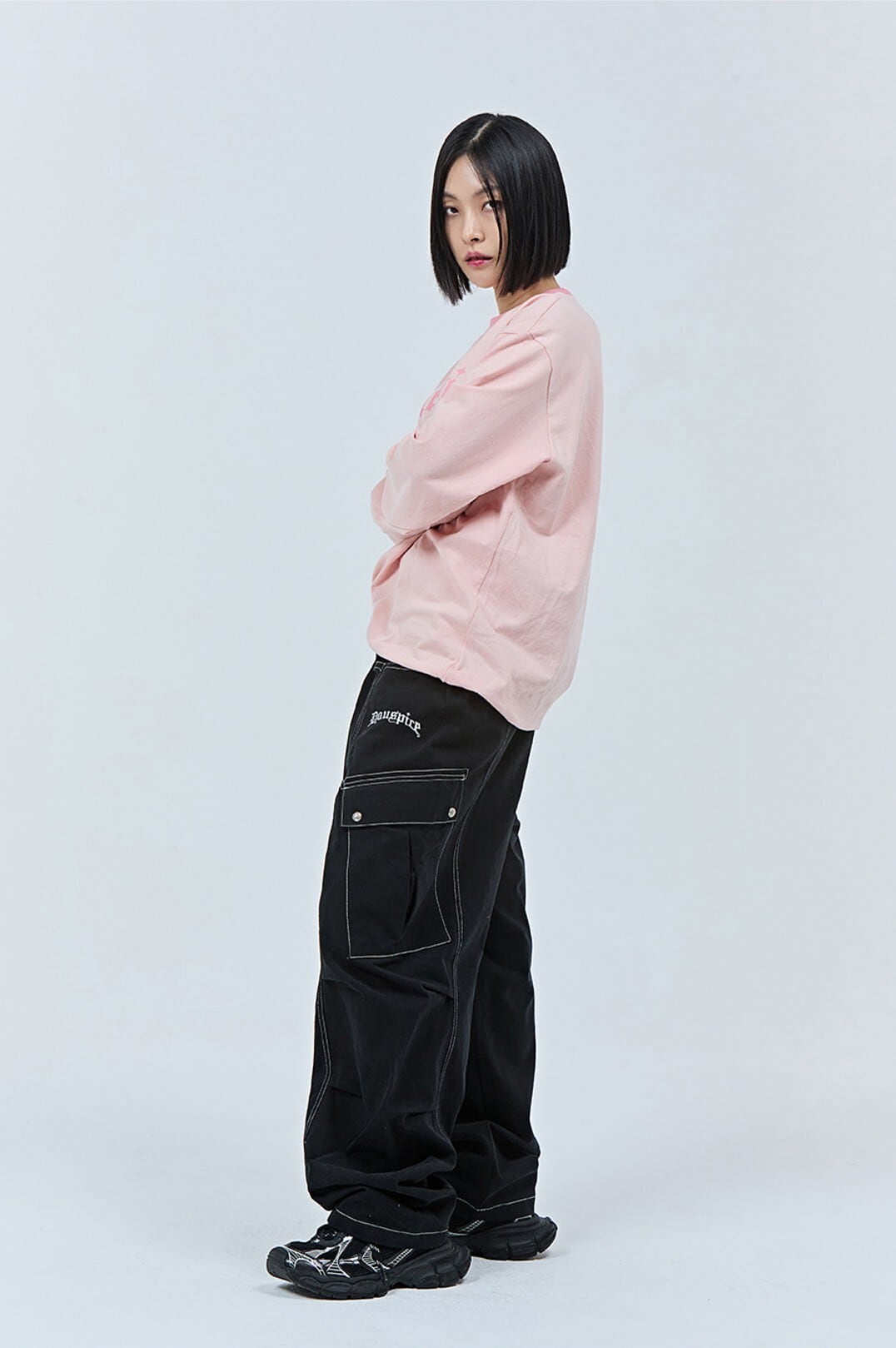 ★関税込★DAUSPICE★Cotton Cargo Pants★パンツ ☆NMIXX ソリュン 着用!!【DAUSPICE】Cotton Cargo Pants
