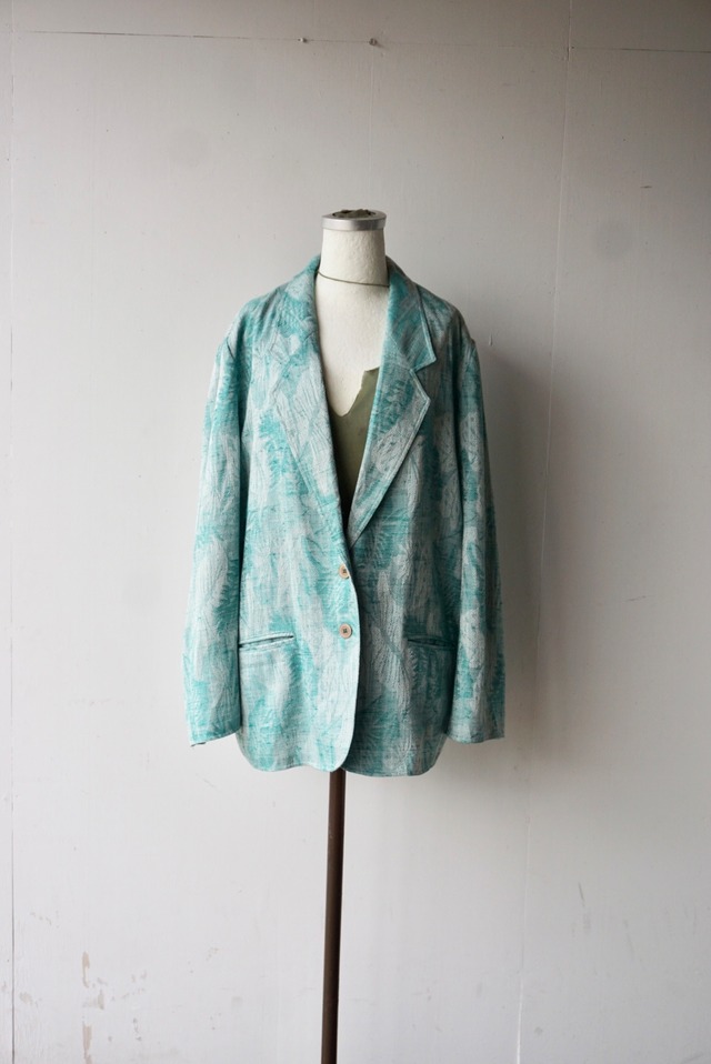 embroidery tailored jacket