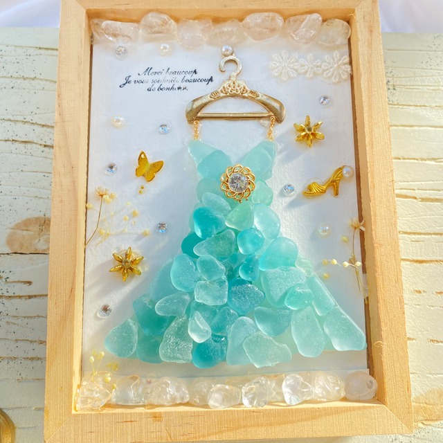 【両面作品】"海色プリンセスドレス。"