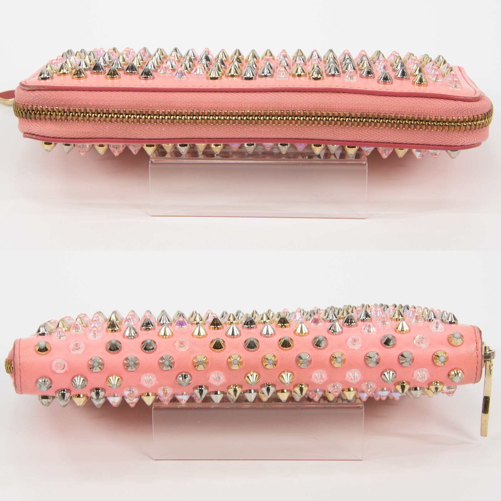 本物・送料無料・良品】ルブタン・長財布・ラウンドファスナー