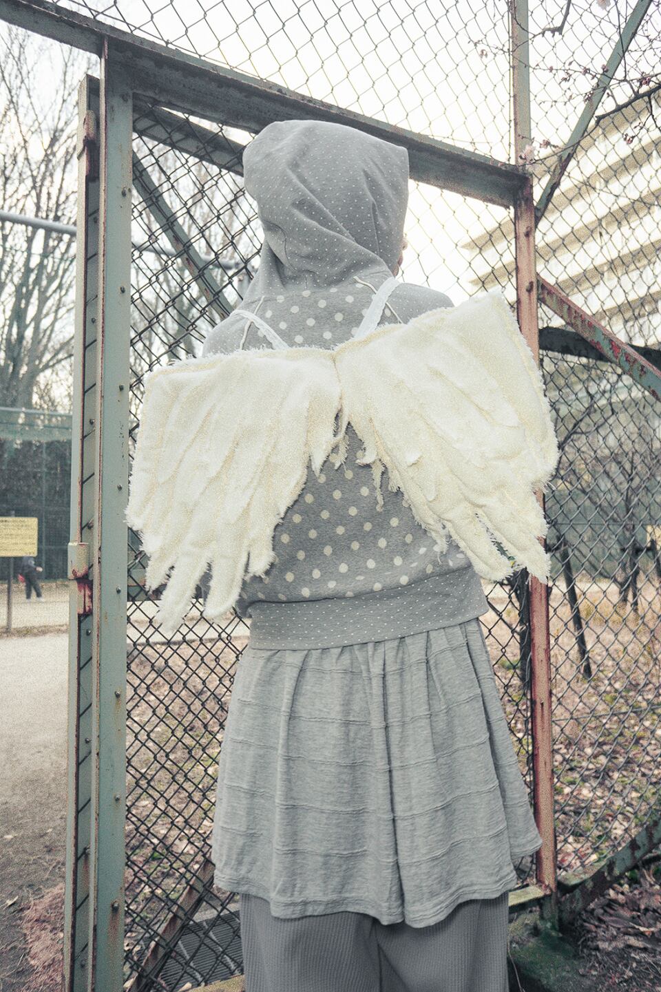 ☆kiiikiii ハウム 着用！！【HUG YOUR SKIN】Dot Big Pocket