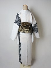 【受注商品】RumiRockセオαゆかた「西洋更紗」　[A723]