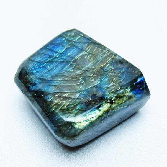 ラブラドライト 原石 一点物 171-7635