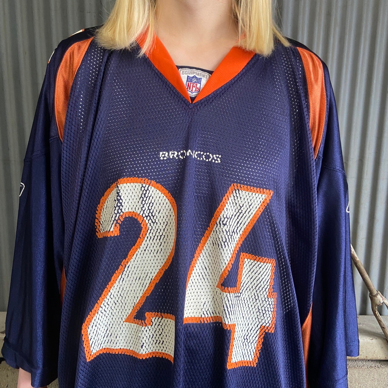 ビッグサイズ Reebok リーボック NFL デンバー・ブロンコス BAILEY 24 