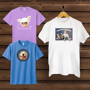 子供やペットの写真で作るＴシャツ｜大好きなうちの子の写真で自分だけのオリジナルＴシャツを！