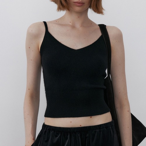 Ribbed Knit Camisole Top  T3721