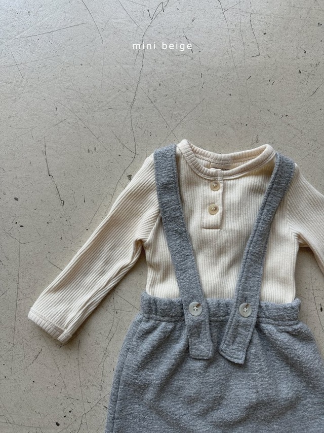 《The Beige秋新作》suspender pants ★ ｜ご予約 新作 秋 the beige サスペンダー パンツ suspender pants 女の子 男の子ベビー