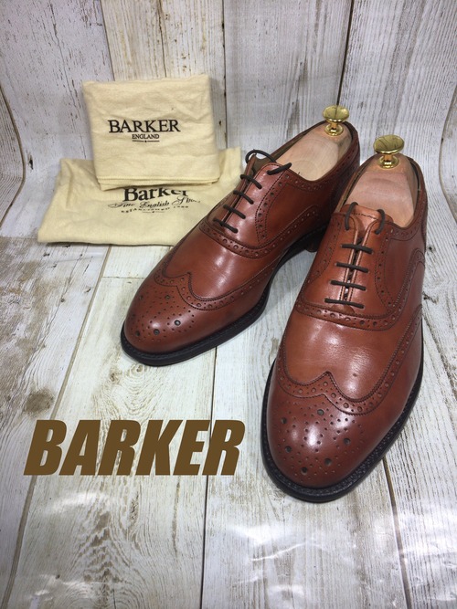 Barker バーカー フルブローグ UK6H 25cm