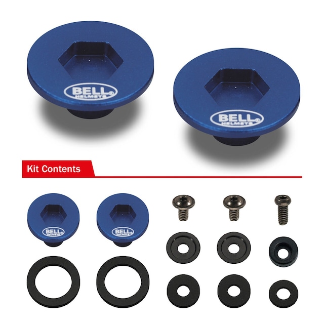686B BELL screw set, various colors（Blue）