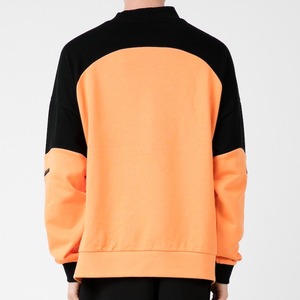 SALE 送料無料【HIPANDA ハイパンダ】メンズ ビッグサイズ クルーネック スウェット トレーナー MEN’S HACKING CREW NECK BIG SIZE SWEAT SHIRT / ORANGE・BLACK・WHITE・BLUE