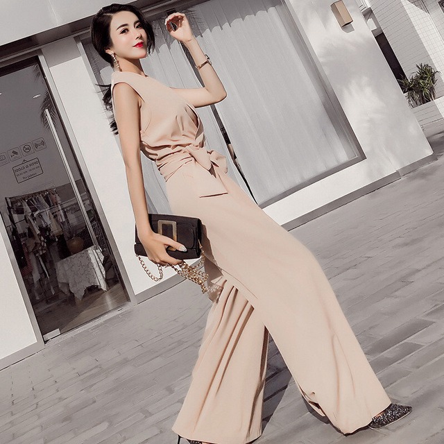 【dress】ノースリーブオールインワン　M21576