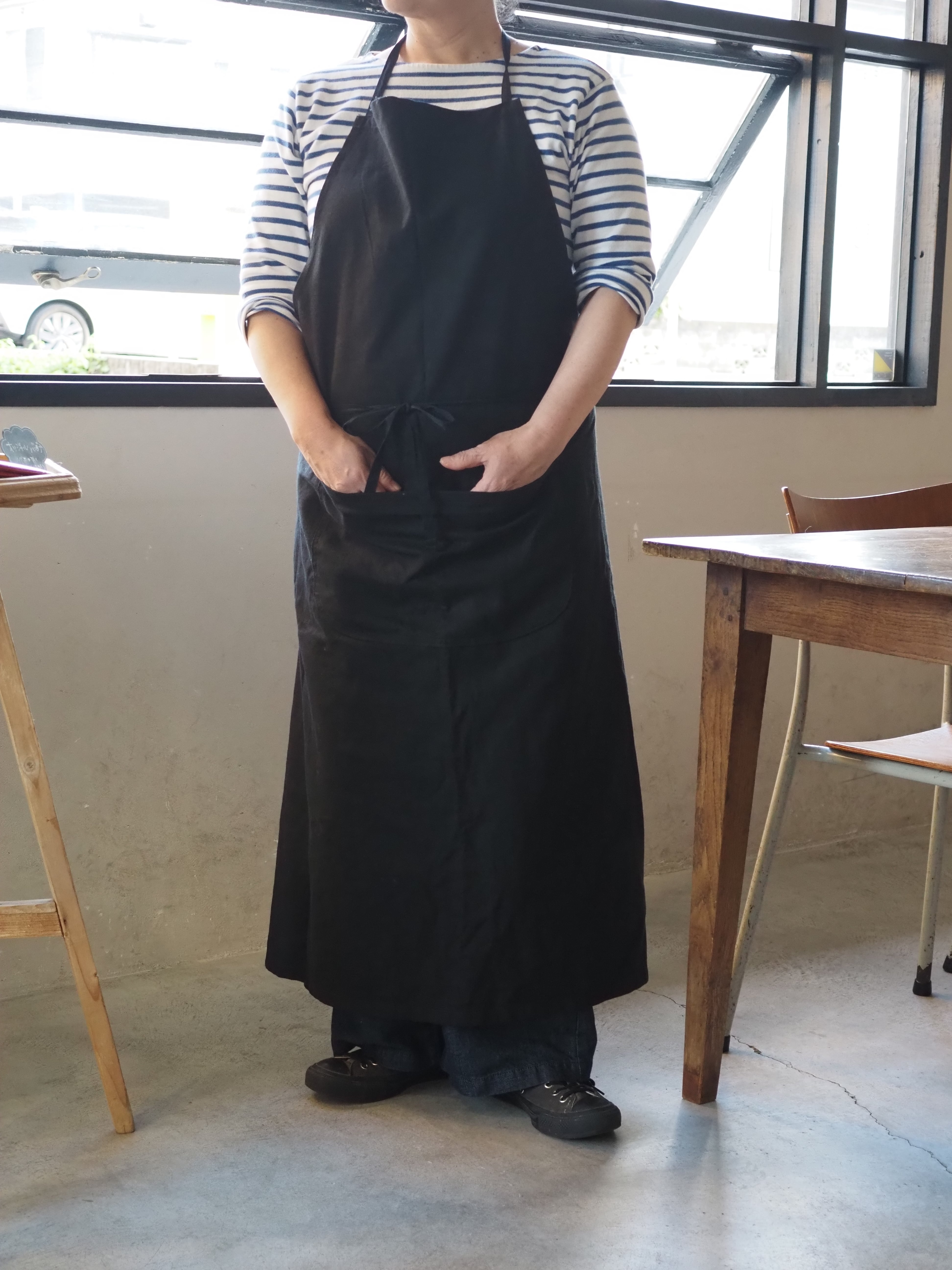 DEAN&DELUCA】ハワイ限定 ディーン＆デルーカ エプロン 首紐調整タイプ