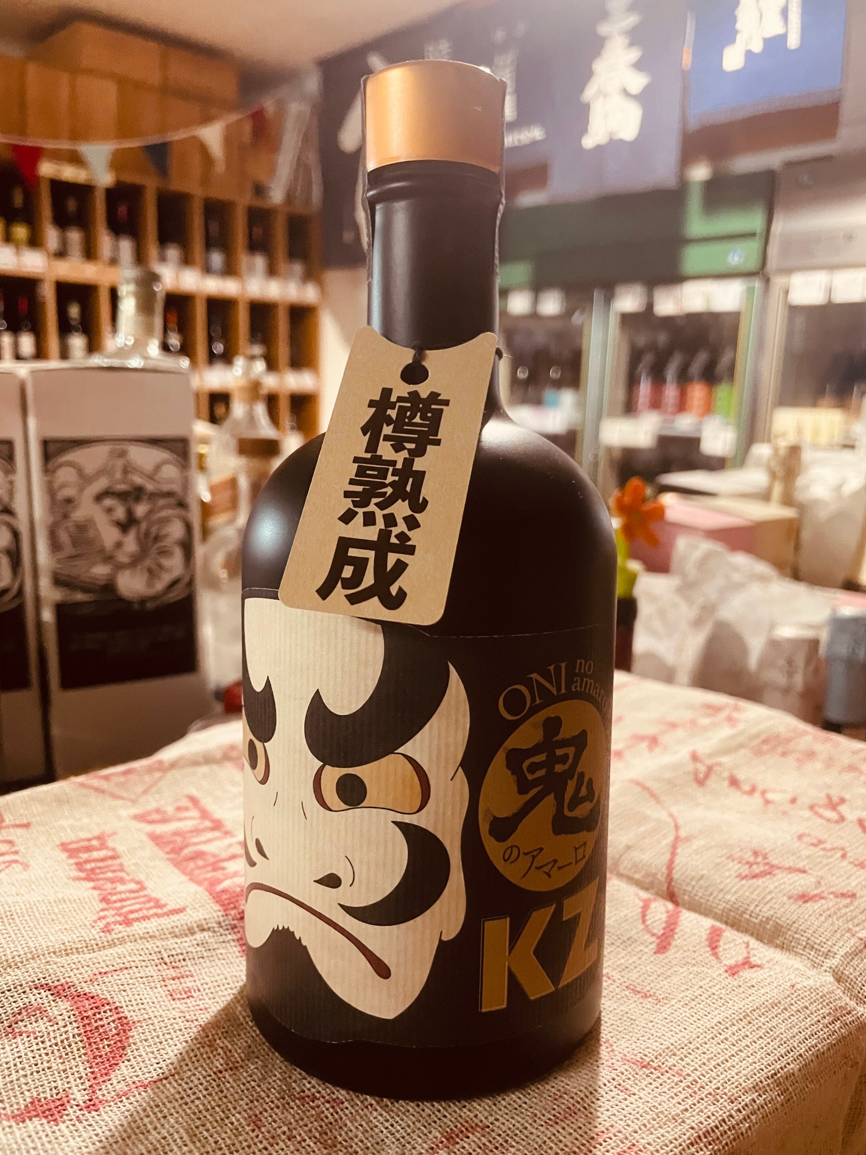 岩手 金ケ崎薬草酒造 樽熟成 ONI no amaro KZ | たなぶ酒販