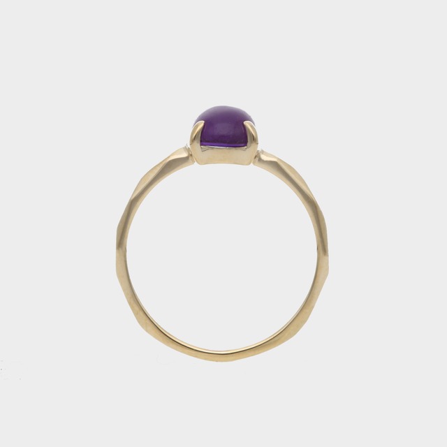 K10YG　 アメジスト　リング　【503589】