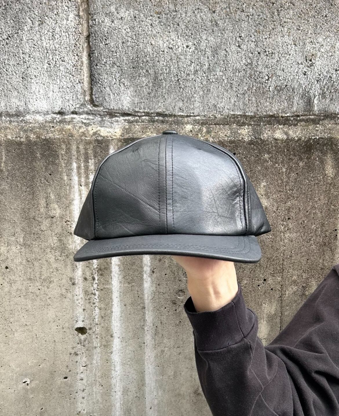 SAVE yoused レザーキャップ ベースボールキャップ 本革 yoused&save remake leather cap | yoused