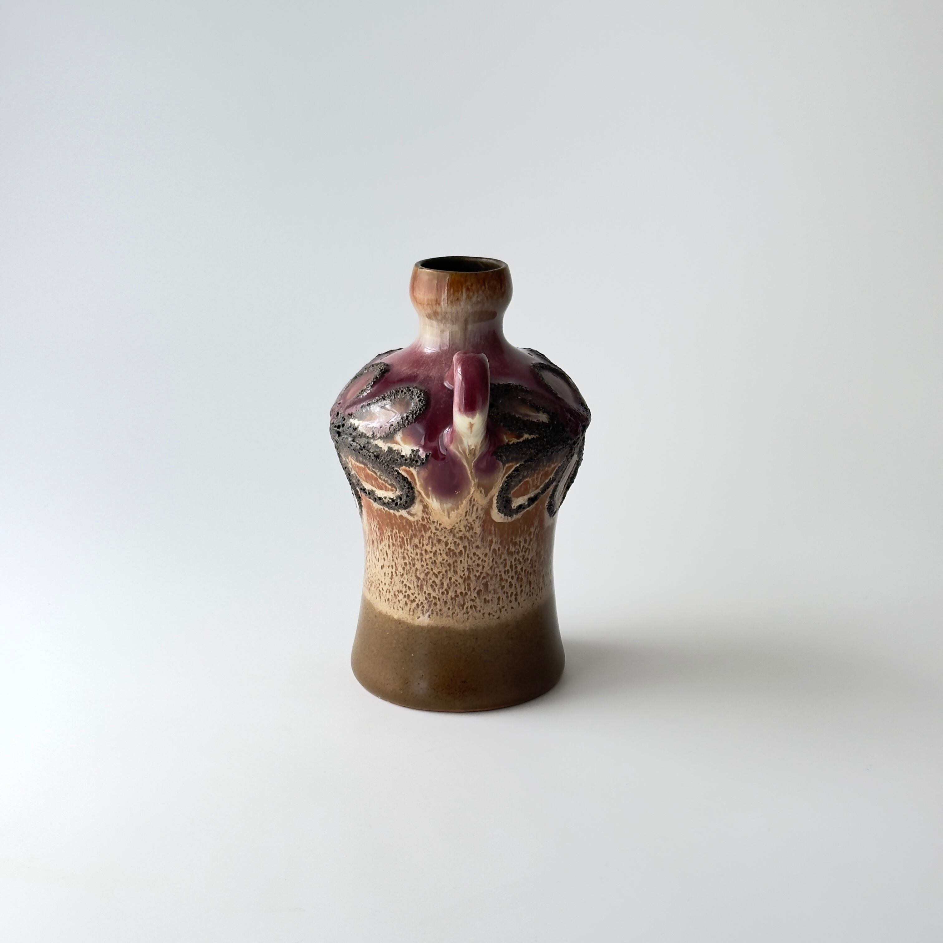 STREHLA FAT LAVA 東ドイツ 花瓶 Fat Lava 花瓶 | Strehla 9014 | PolePoleDecor｜Vintage Vase 専門店