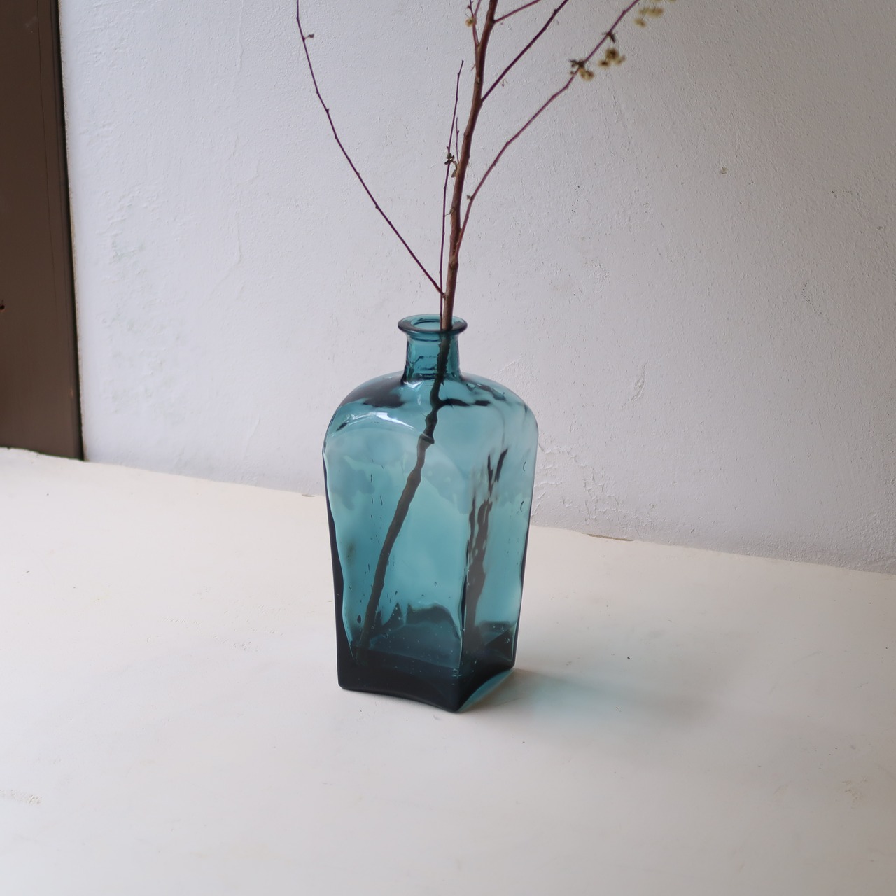 ブルーグリーンのケルデル瓶