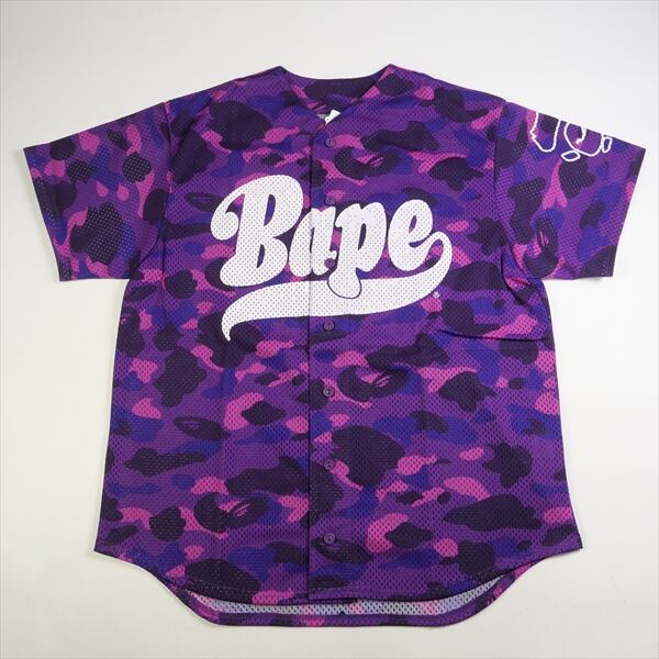 Size【L】 A BATHING APE ア ベイシング エイプ サル迷彩柄BAPEロゴ