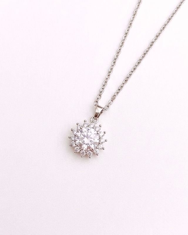 Fleur Soleil necklace［B495］