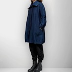 バルーンシルエット 伸縮性のある デニムコート｜綿100%｜サムネイル2