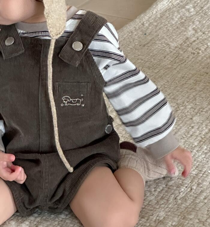 corduroy salopette