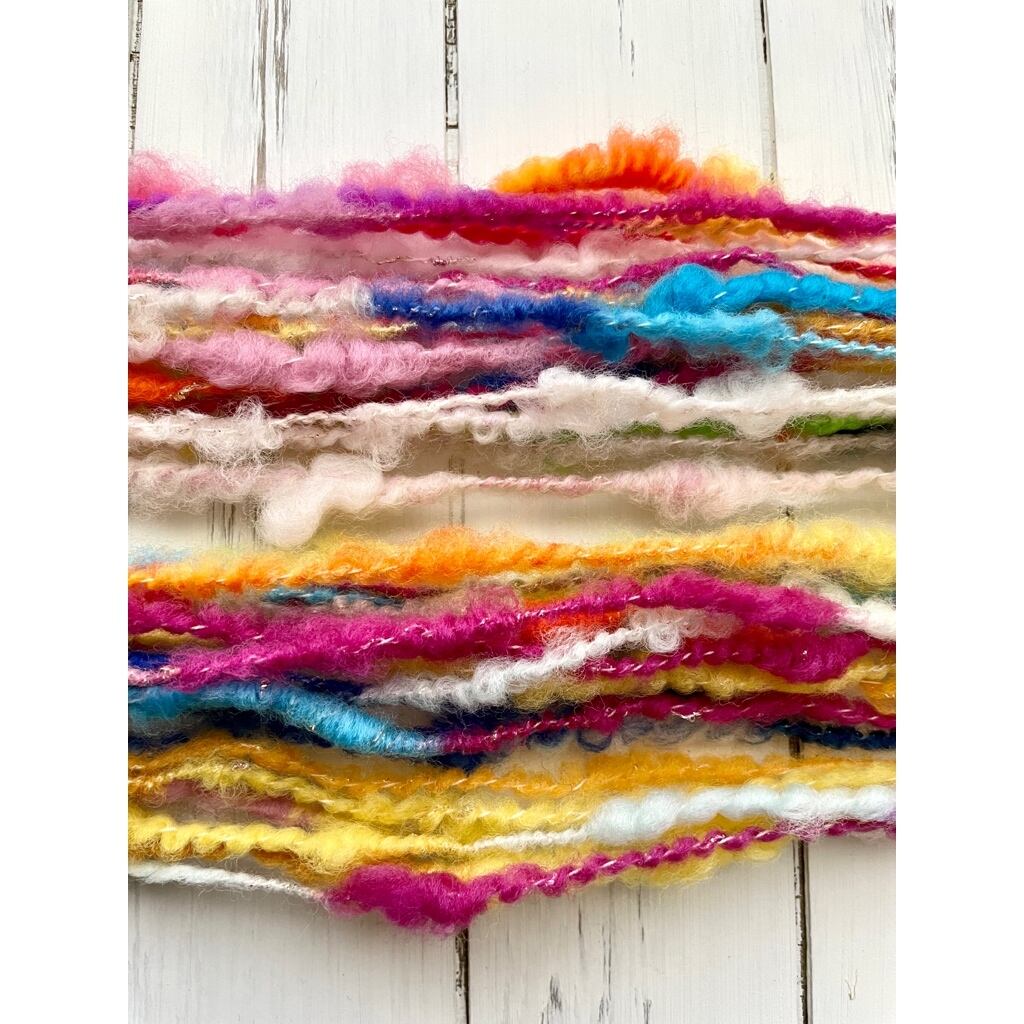 アートヤーン  手紡ぎ糸【21-1203】