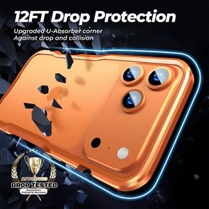 ◆iPhone 17/Pro/Pro Max/Air◆ Minimal Curve Metal Frame Case / ミニマル カーブ メタル フレーム スマホケース