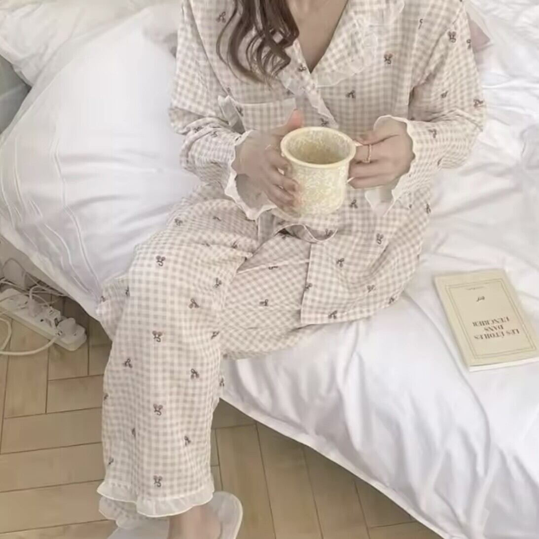 チェリーフリルパジャマ