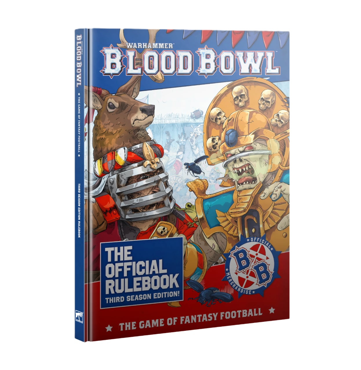 【取寄せ】ブラッドボウル:オフィシャル・ルールブック:第3シーズン・エディション!(英語版) BLOOD BOWL: OFFICIAL RULEBOOK (3RD) ENG