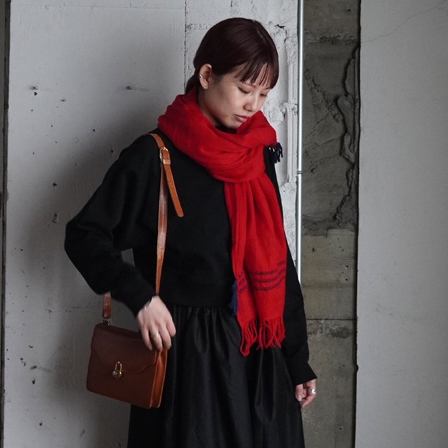 FAB HIMARAYA wool stole -5colors-