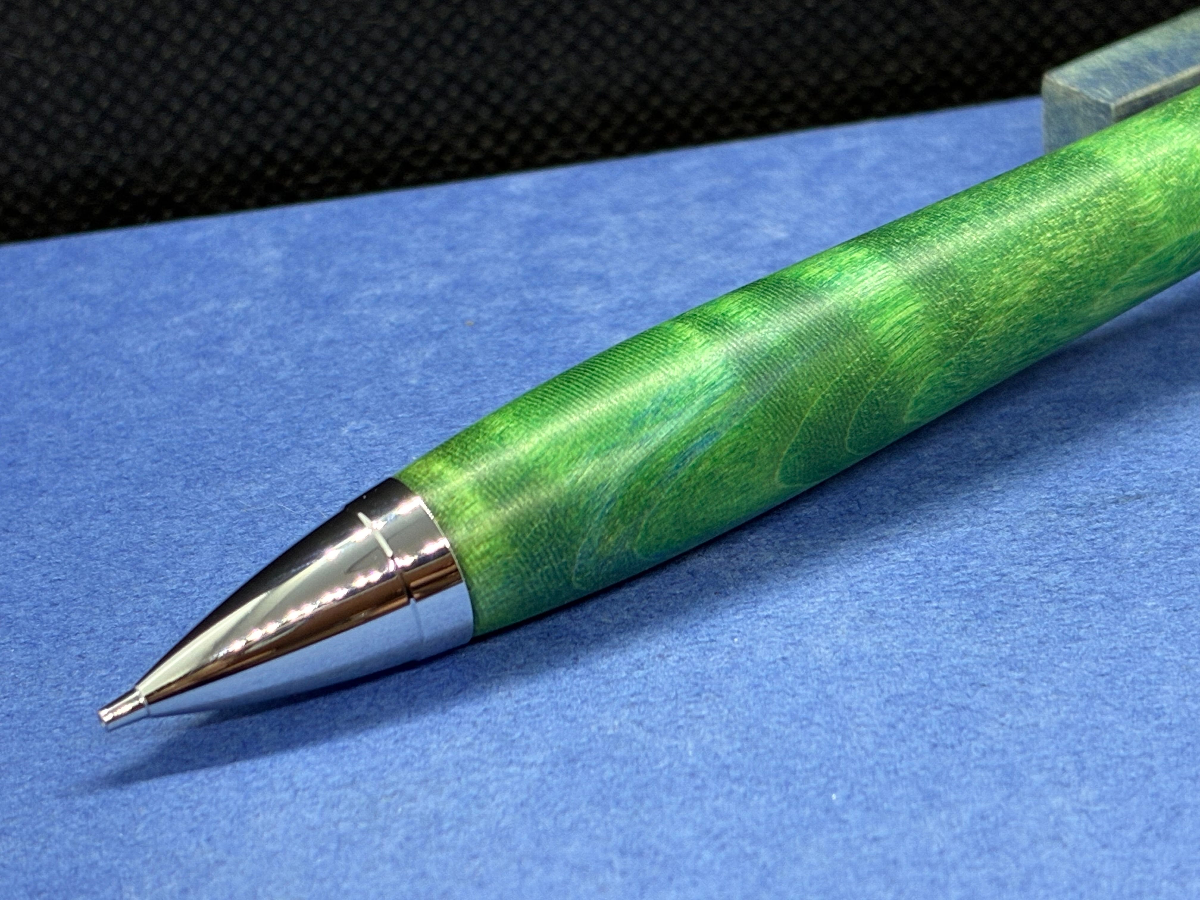 スタビライズドウッド栃 加藤金属 シャーペン0.5mm | 工房 聖