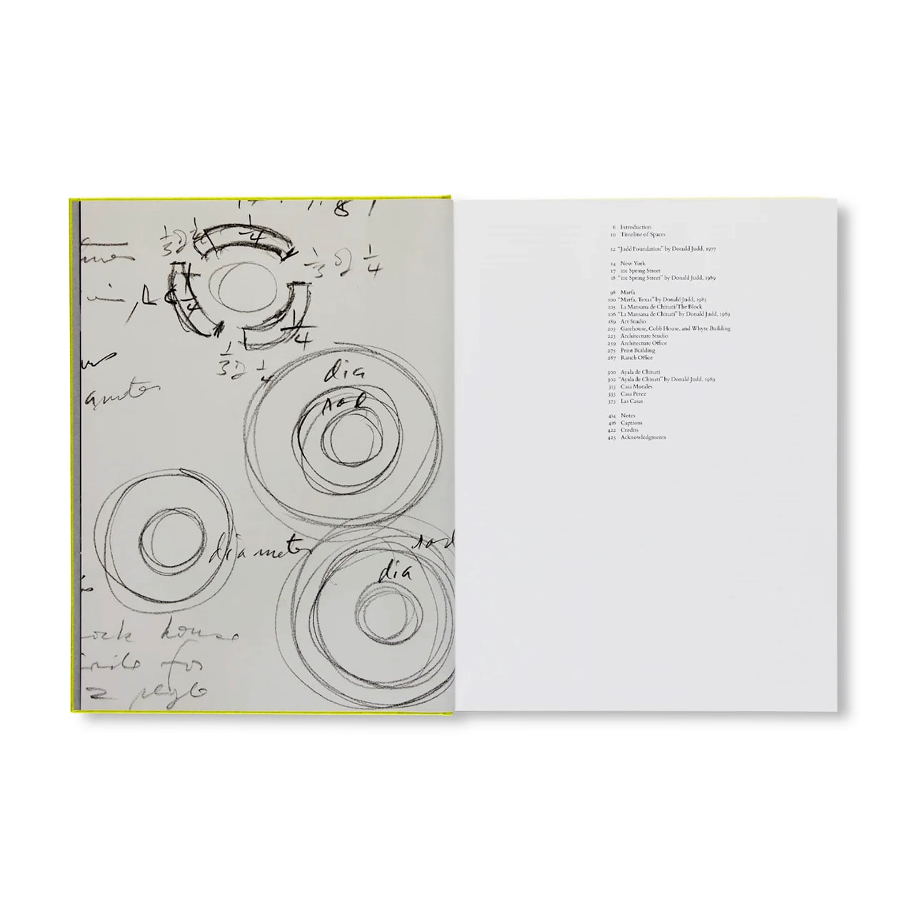 DONALD JUDD: SPACES(2nd Revised Edition) | ON SUNDAYS