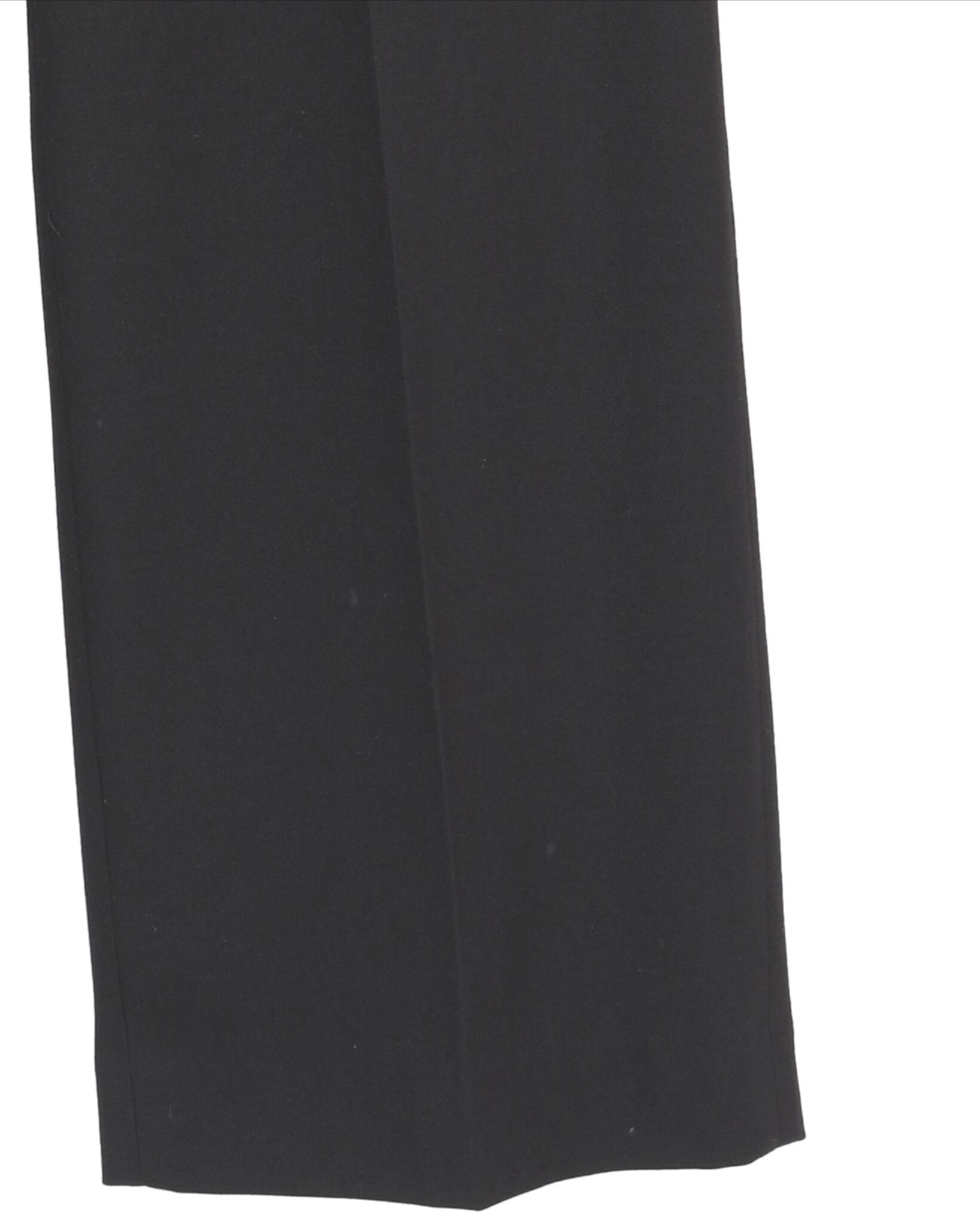 CLANE FRILLED SLACKS BLACK | FLICKA ASHIYA