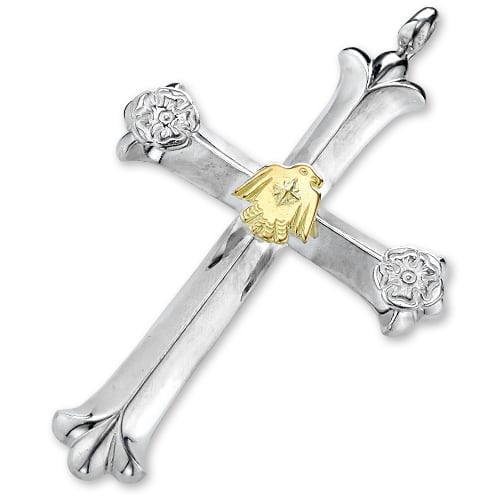 鷲見太郎 Pendant ペンダント】クロスペンダントw/K18サンダーバード