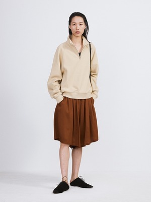 [RECTO][WOMEN] BANDING WIDE CULOTTE PANTS (RED BROWN) 正規品 韓国ブランド 韓国通販 韓国代行 韓国ファッション レクト ウーマン 日本 店舗
