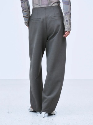 【26AW】THINGS THAT MATTER シングスザットマター / パンツ / BONDED CURVED SILHOUETTE PANTS　0586TM0643P