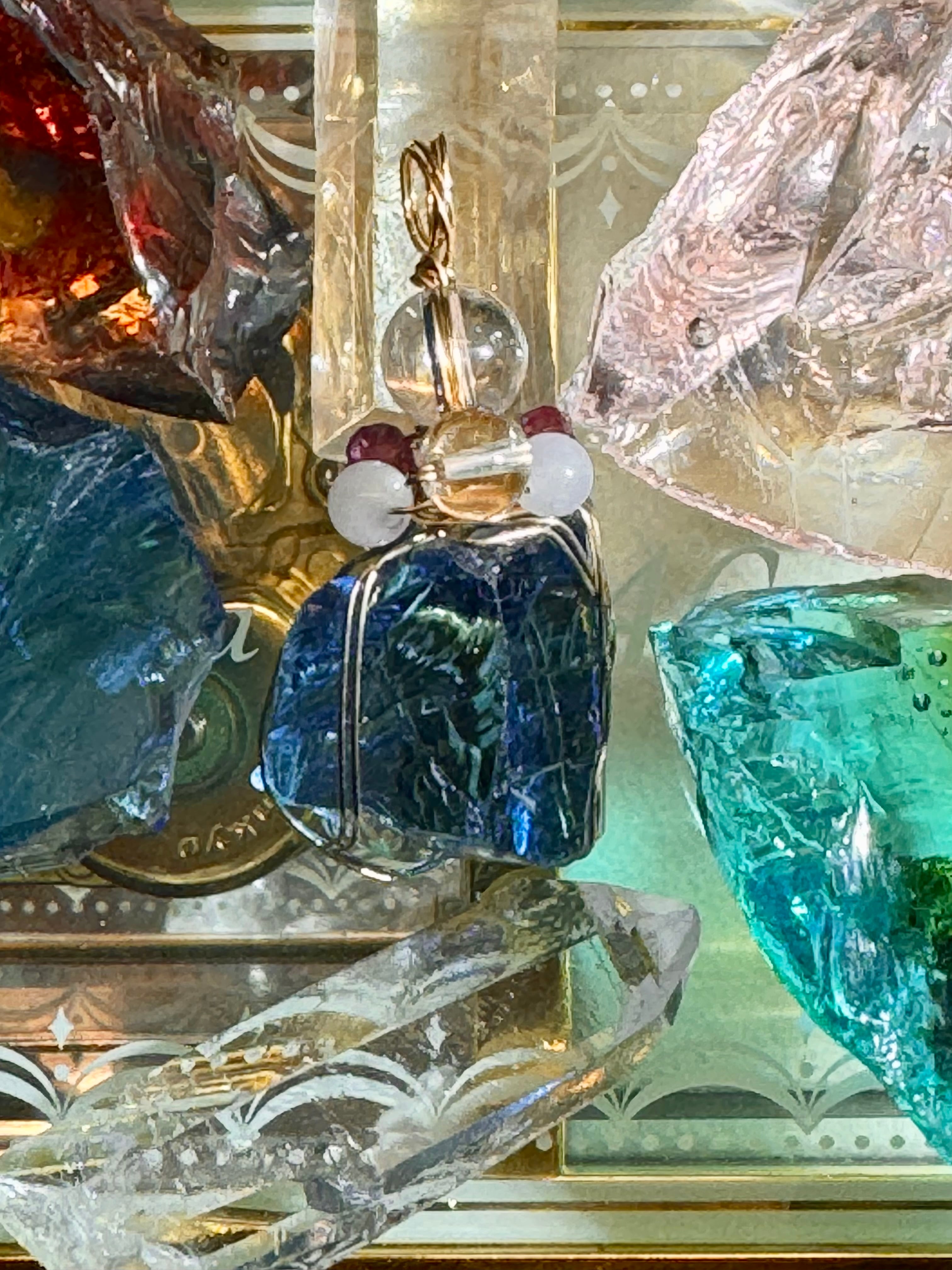 さ*ら様 1点物シエラネバダ産アンダラクリスタル　マルチカラー　レムリア高次元ヒ 1点物シエラネバダ産アンダラクリスタル マルチカラーレムリア高