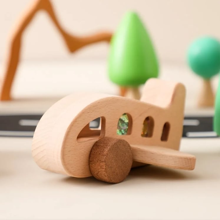 木製おもちゃ ひこうき のりもの 飛行機 | Primii 木製おもちゃ ひこうき のりもの 飛行機 | Primii