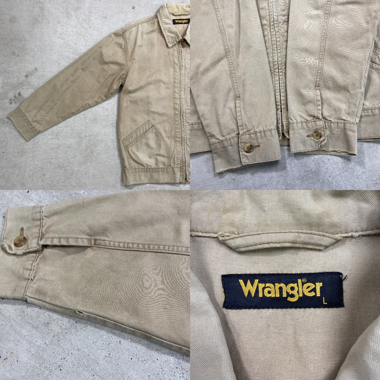 80〜90年代 Wrangler ラングラー 91-Bタイプ ダックジャケット ワーク 