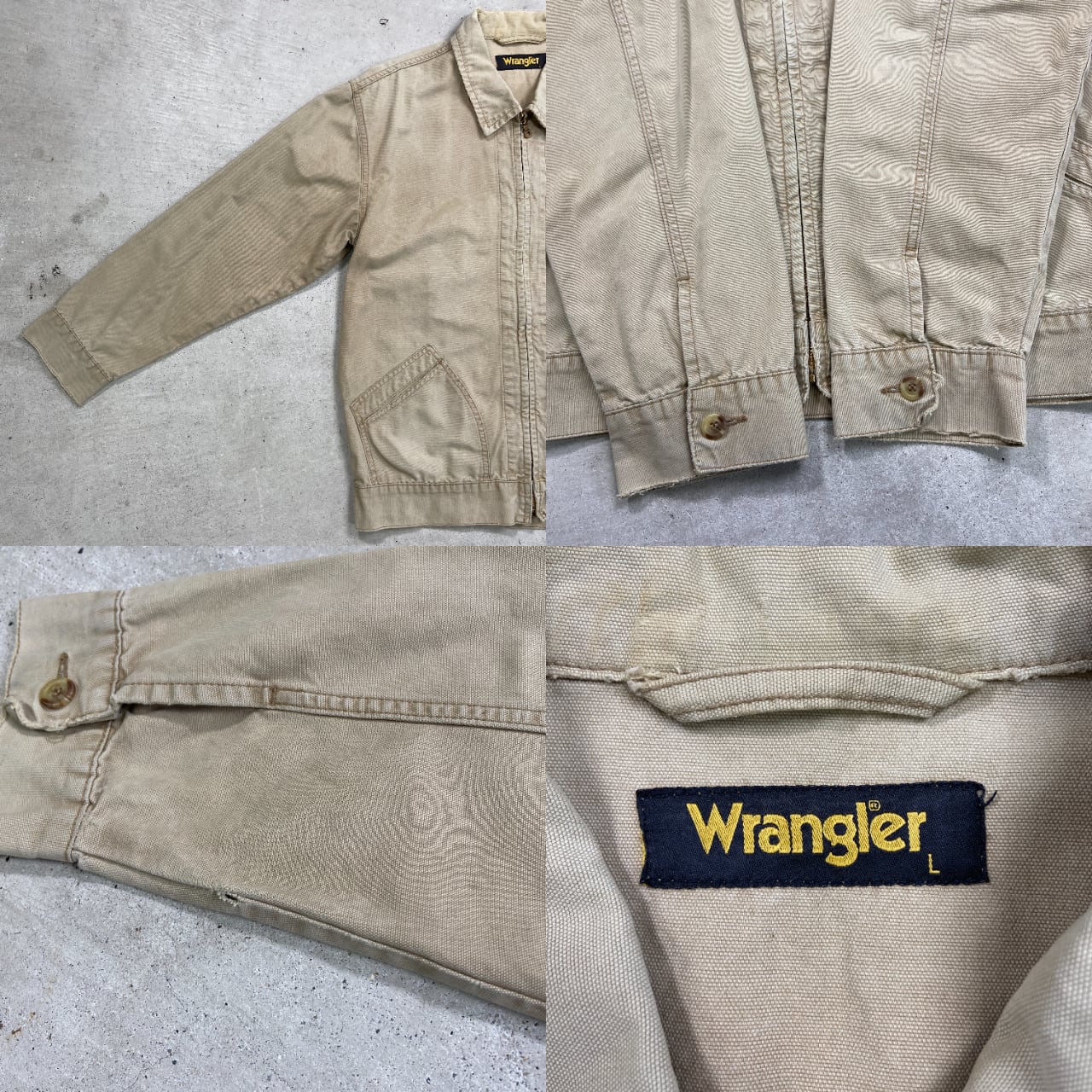 80〜90年代 Wrangler ラングラー 91-Bタイプ ダックジャケット ワーク 