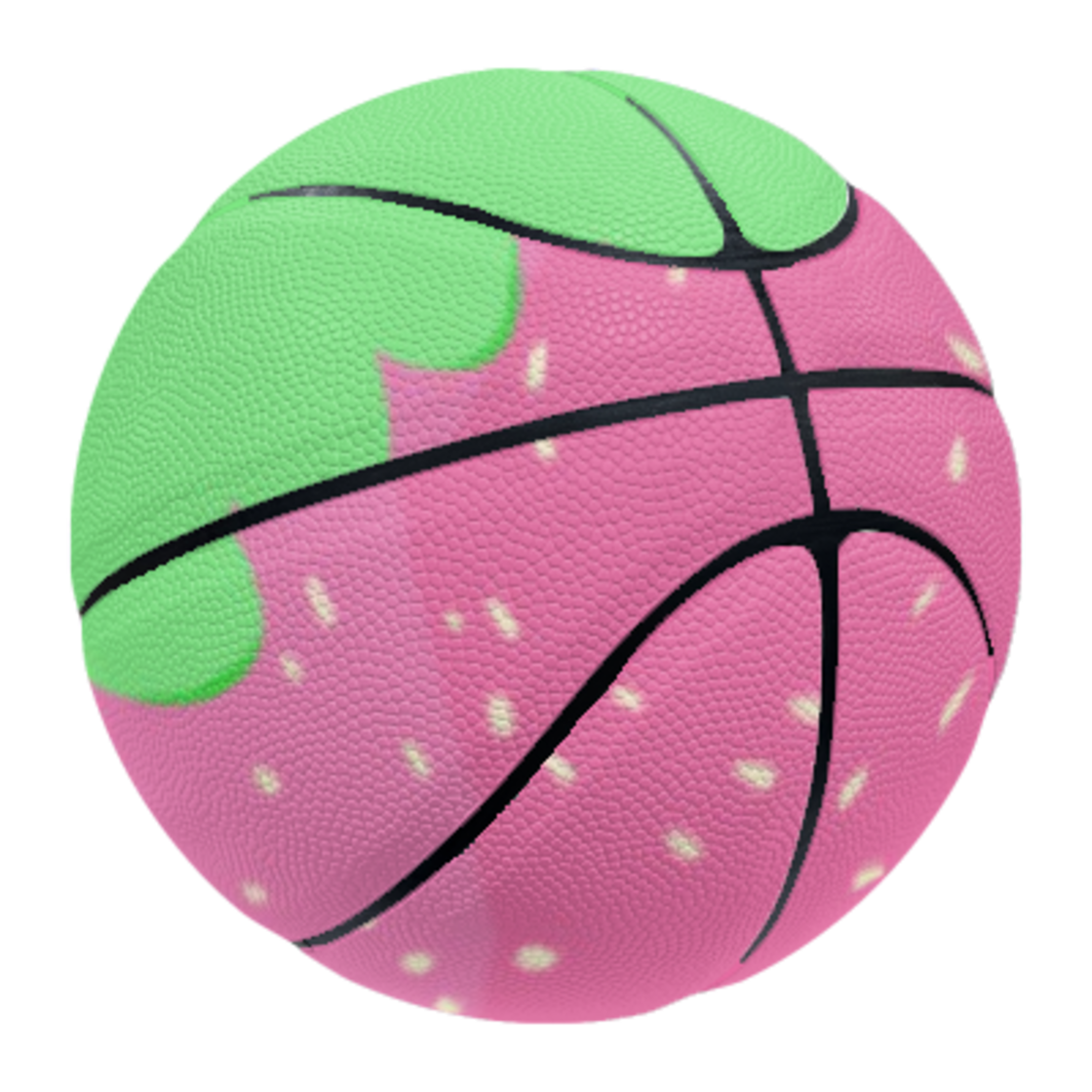 Basketball バスケットボール fruits series strawberry 5号、7号 合成
