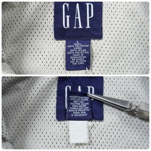 90s OLD GAP polyester anorak parka L 古着
